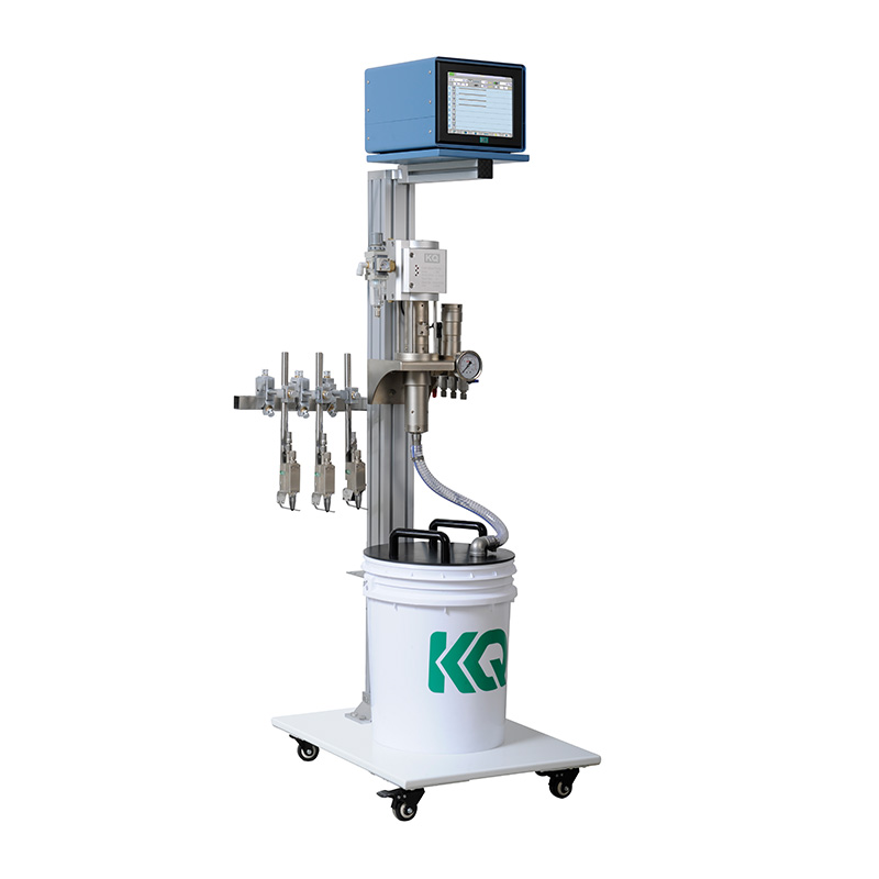 cold glue spray system sistema de pulverización de cola fría